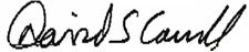-s- David S. Carroll