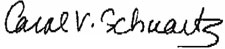 -s- Carol V. Schwartz