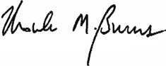 -s- Ursula M. Burns
