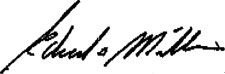 -s- Edward D. Miller